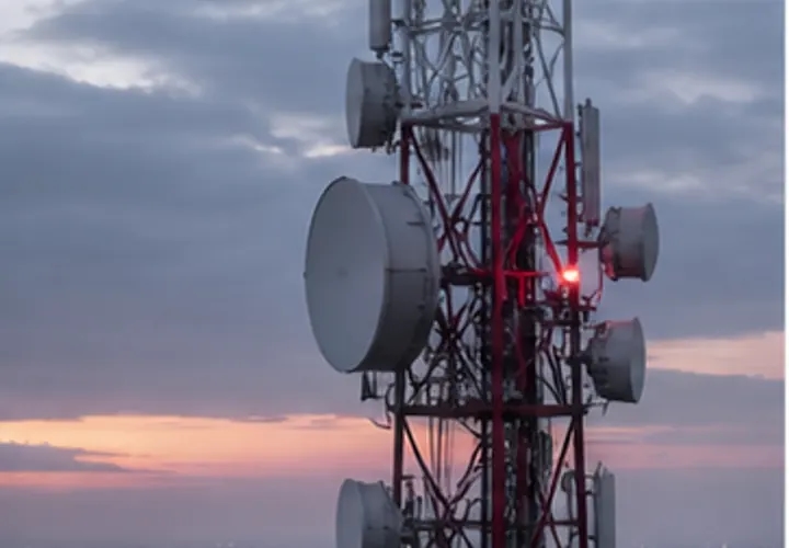 Ambiente operacional representando o setor de Telecomunicações