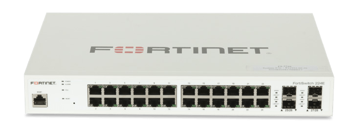 fortiswitch 224e — imagem exata do produto