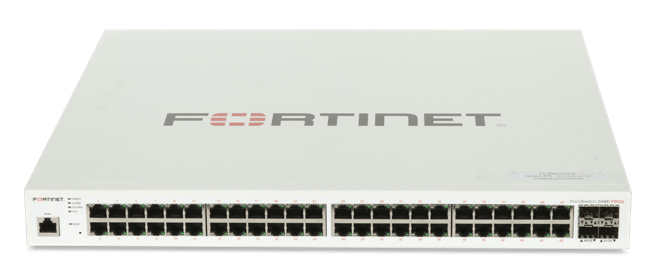 fortiswitch 248e fpoe — imagem exata do produto