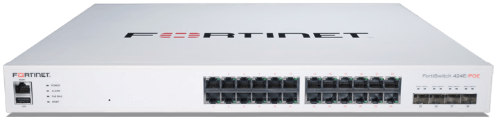 fortiswitch 424e poe — imagem exata do produto