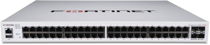 fortiswitch 448e fpoe — imagem exata do produto