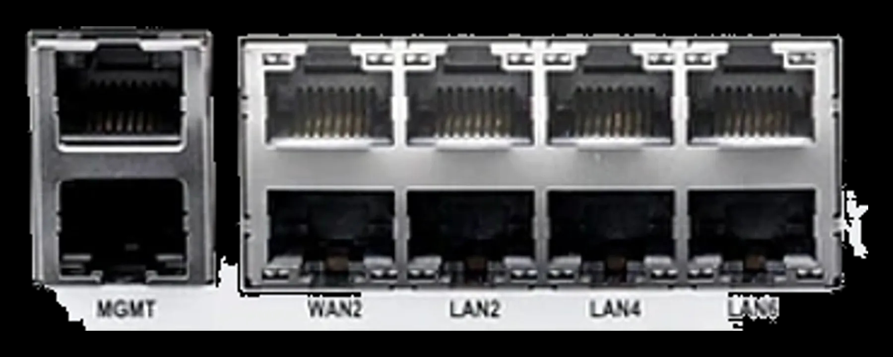 FortiGate 400G em vista frontal