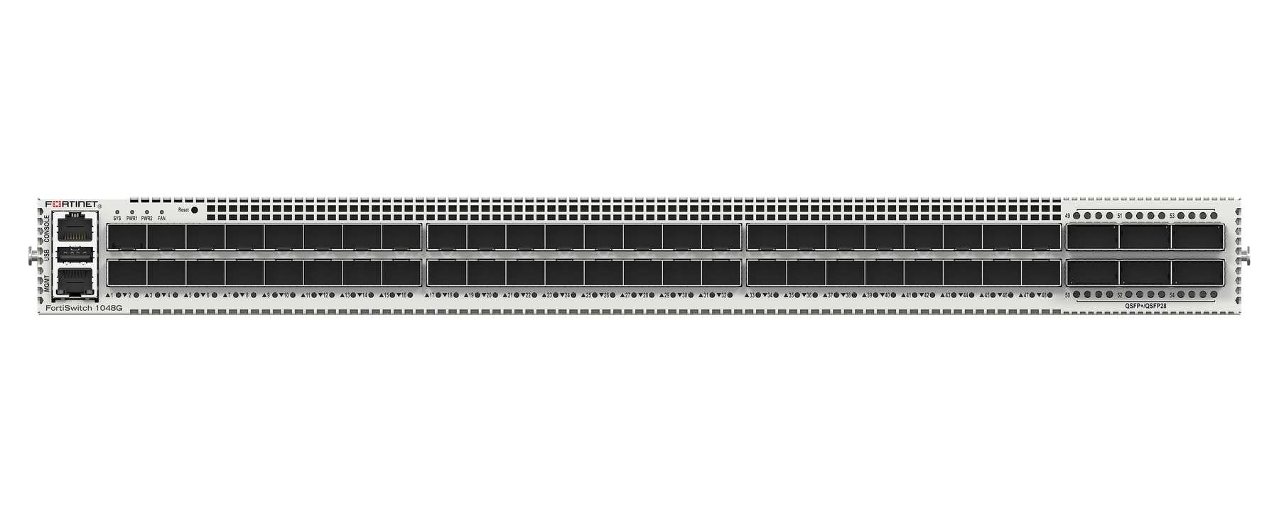 FortiSwitch 1048G — imagem oficial do produto