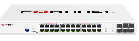 FortiSwitch 110G-FPOE — imagem oficial do produto