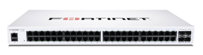 FortiSwitch 148F — imagem oficial do produto