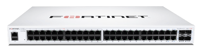 FortiSwitch 148F-POE — imagem oficial do produto