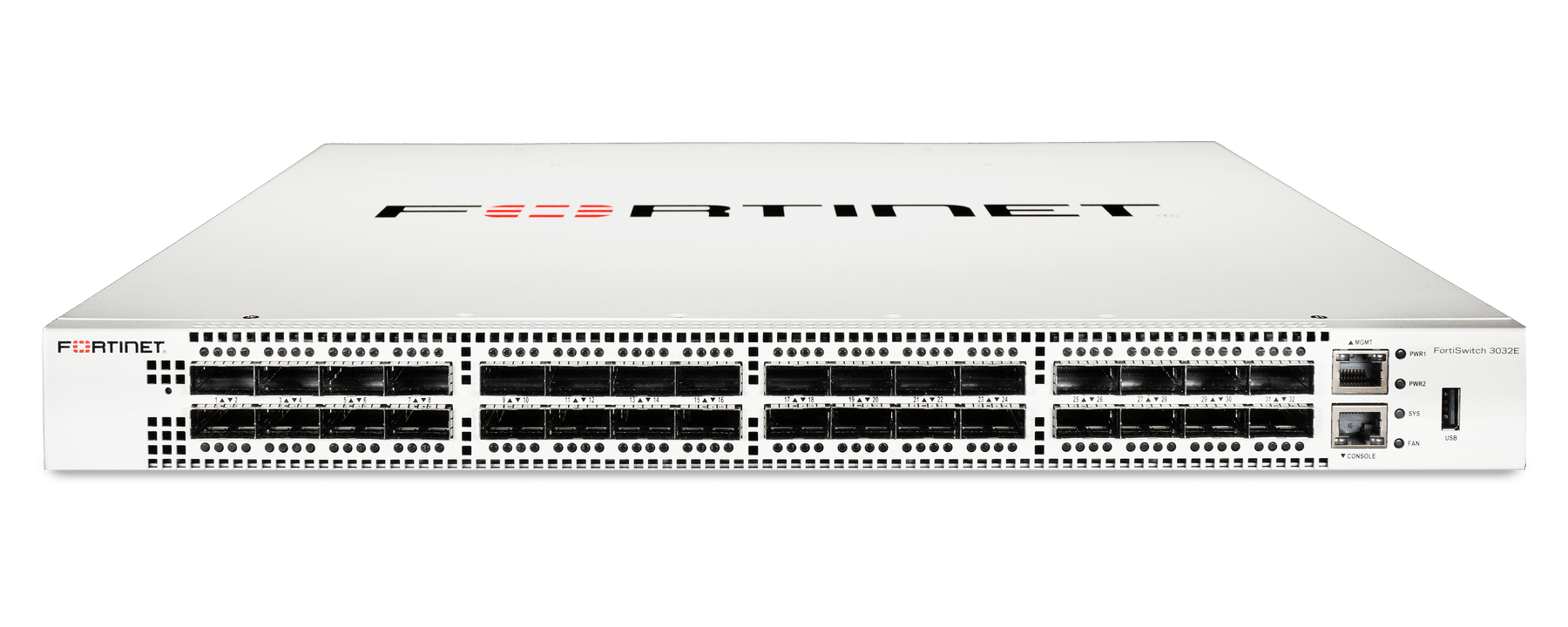 FortiSwitch 3032E — imagem oficial do produto
