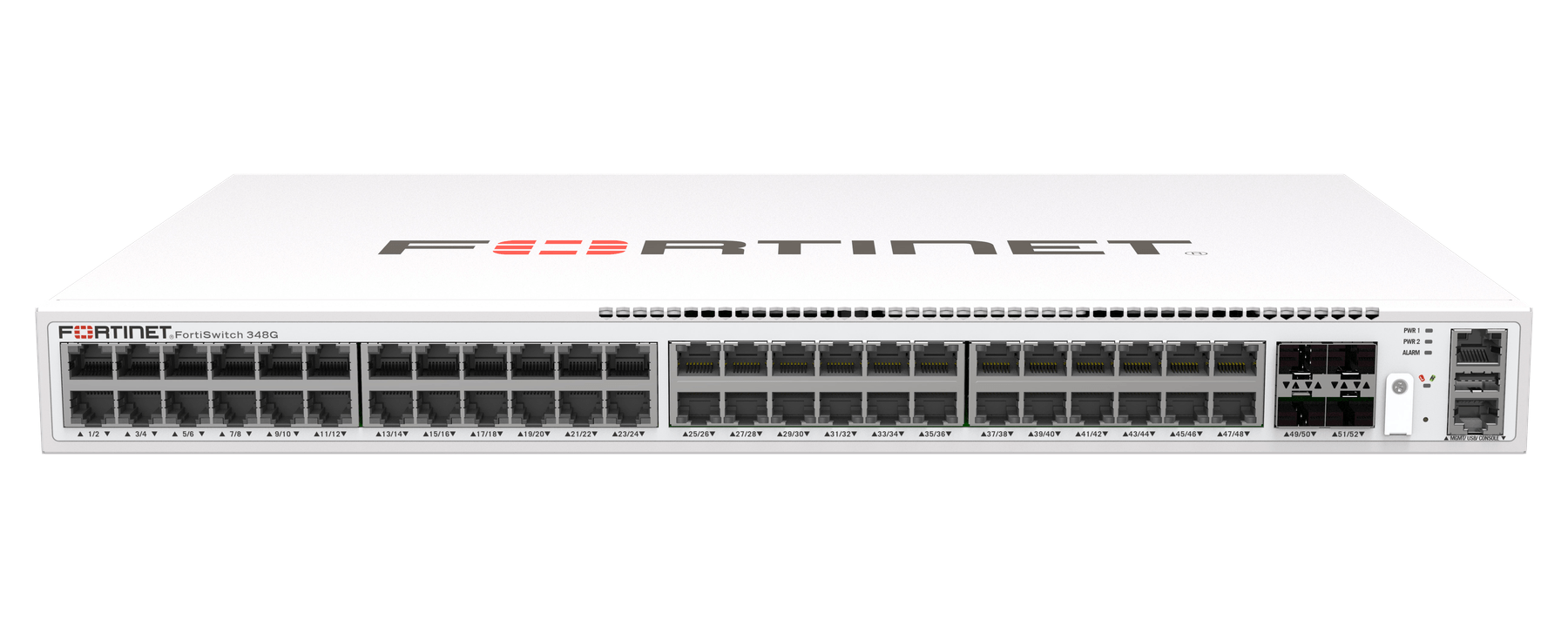 FortiSwitch 348G — imagem oficial do produto