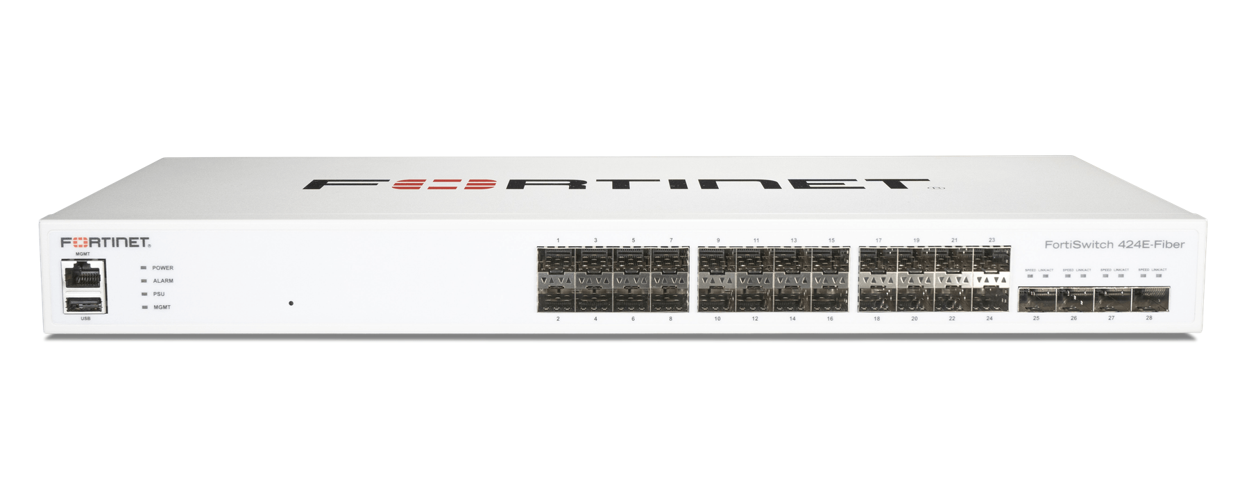 FortiSwitch 424E-FIBER — imagem oficial do produto
