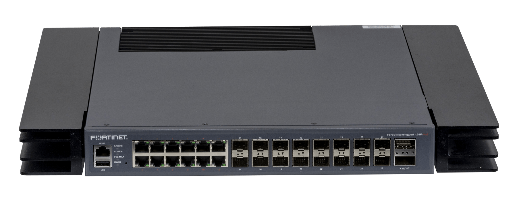 FortiSwitch Rugged424F-POE — imagem oficial do produto