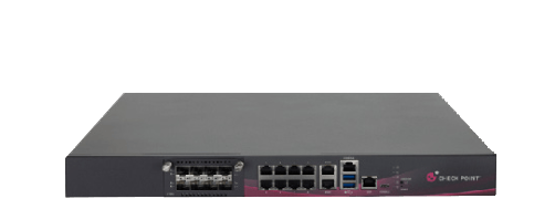 Firewall Check Point Force 9100, vista frontal e superior oficial