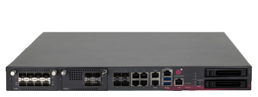 Firewall Check Point Force 9700, vista frontal e superior oficial