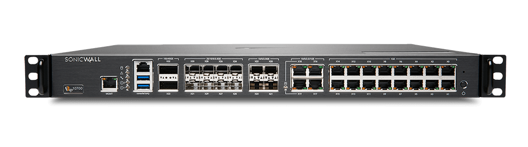 SonicWall NSsp 10700 em vista de produto