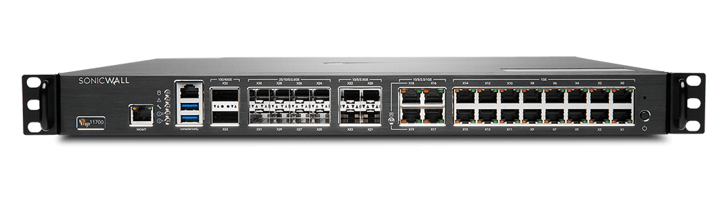 SonicWall NSsp 11700 em vista de produto