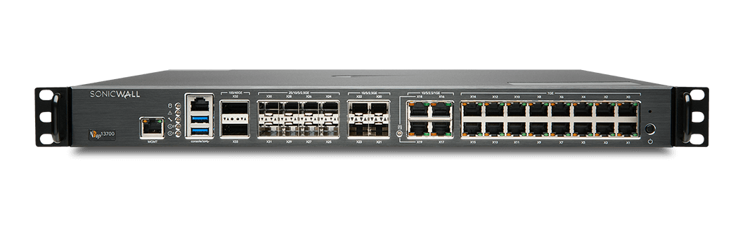 SonicWall NSsp 13700 em vista de produto