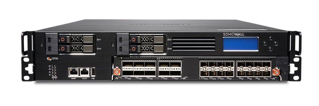 SonicWall NSsp 15700 em vista de produto