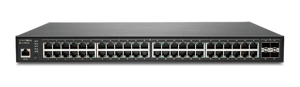 SonicWall SWS14-48FPOE em vista de produto