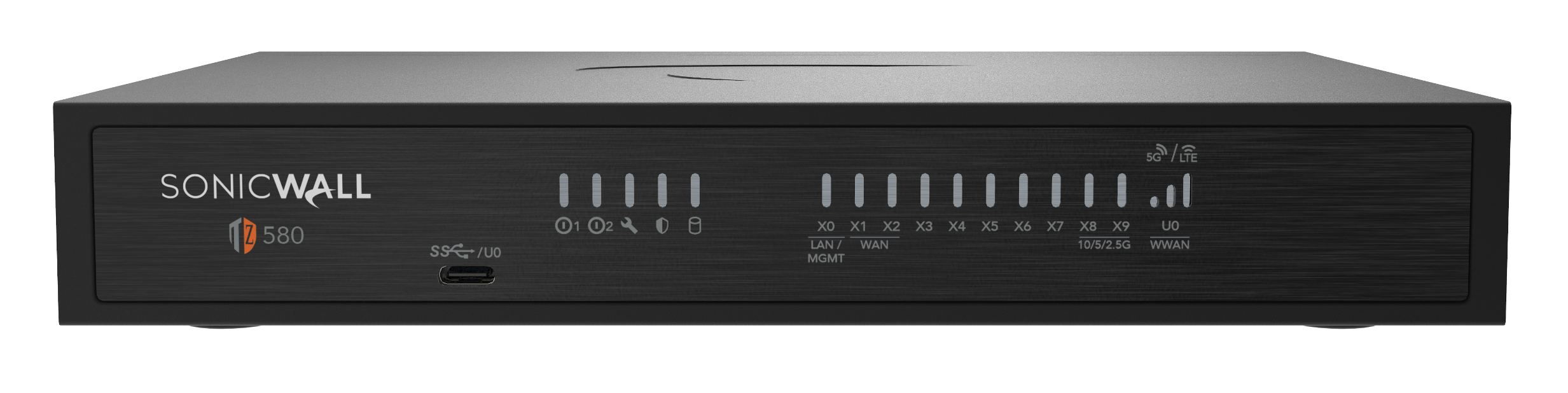 SonicWall TZ580 em vista de produto