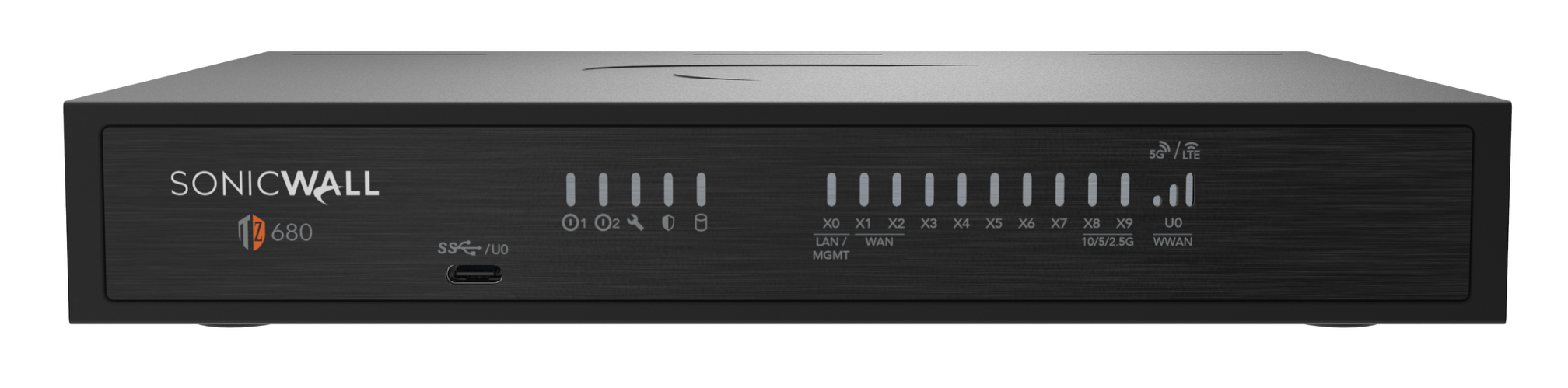 SonicWall TZ680 em vista de produto