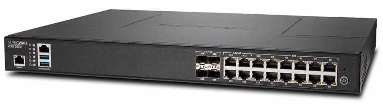 Firewall SonicWall NSA 2650 - Add Solution